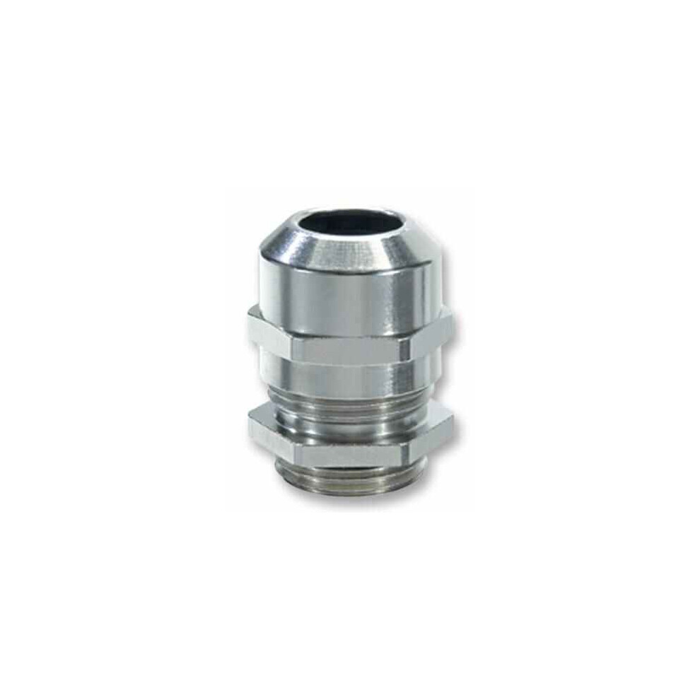 Wiska - Emskv M16 Brass Nickel Plated Cable Gland 4.5-10Mm Dia. Ip69, Ip68 3341814162971
