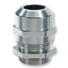 WISKA - EMSKV M12 Brass Nickel Plated Cable Gland 3-7mm Dia. IP69, IP68