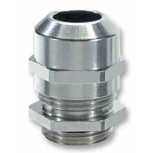 WISKA - EMSKV M20 Brass Nickel Plated Cable Gland 6-13mm Dia. IP69, IP68