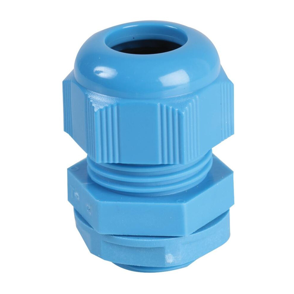 Concordia Technologies - M20 Nylon Cable Gland, 10 - 14Mm Cable, Blue 3561014182764