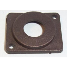 PENN ELCOM - D-Series Rear Mount Blanking & Converting Plug - Punched for TeleJack
