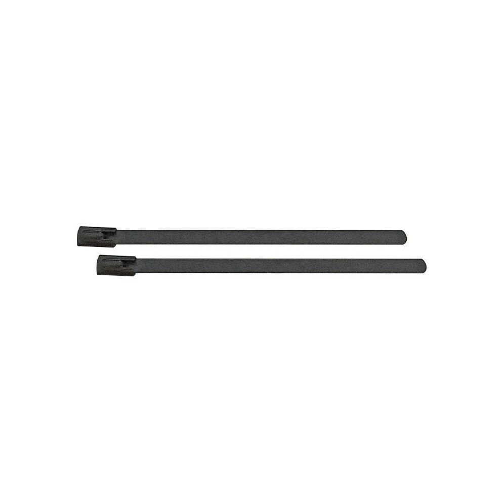 Concordia Technologies - Coated Stainless Steel Roller Ball Cable Ties 360Mm X 4.6Mm, 100 Pack 3561014152699