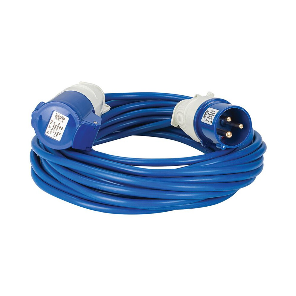Defender - Extension Lead Blue 2.5Mm2 16A 14M - 230V 806652152599