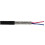 PRO ELEC - 7-2-2C 2 Core Screened Cable, 0.2mm, Black, 25m 1