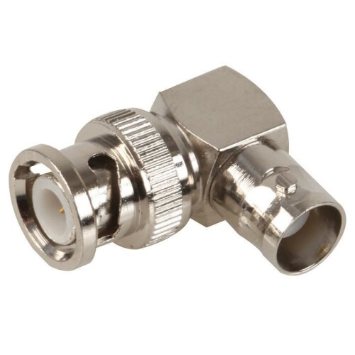 PRO SIGNAL - BNC Plug to BNC Socket Right Angled Adaptor