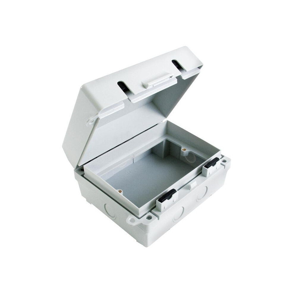 Eterna - 2 Gang Ip65 Weatherproof Electrical Box 5013845024211