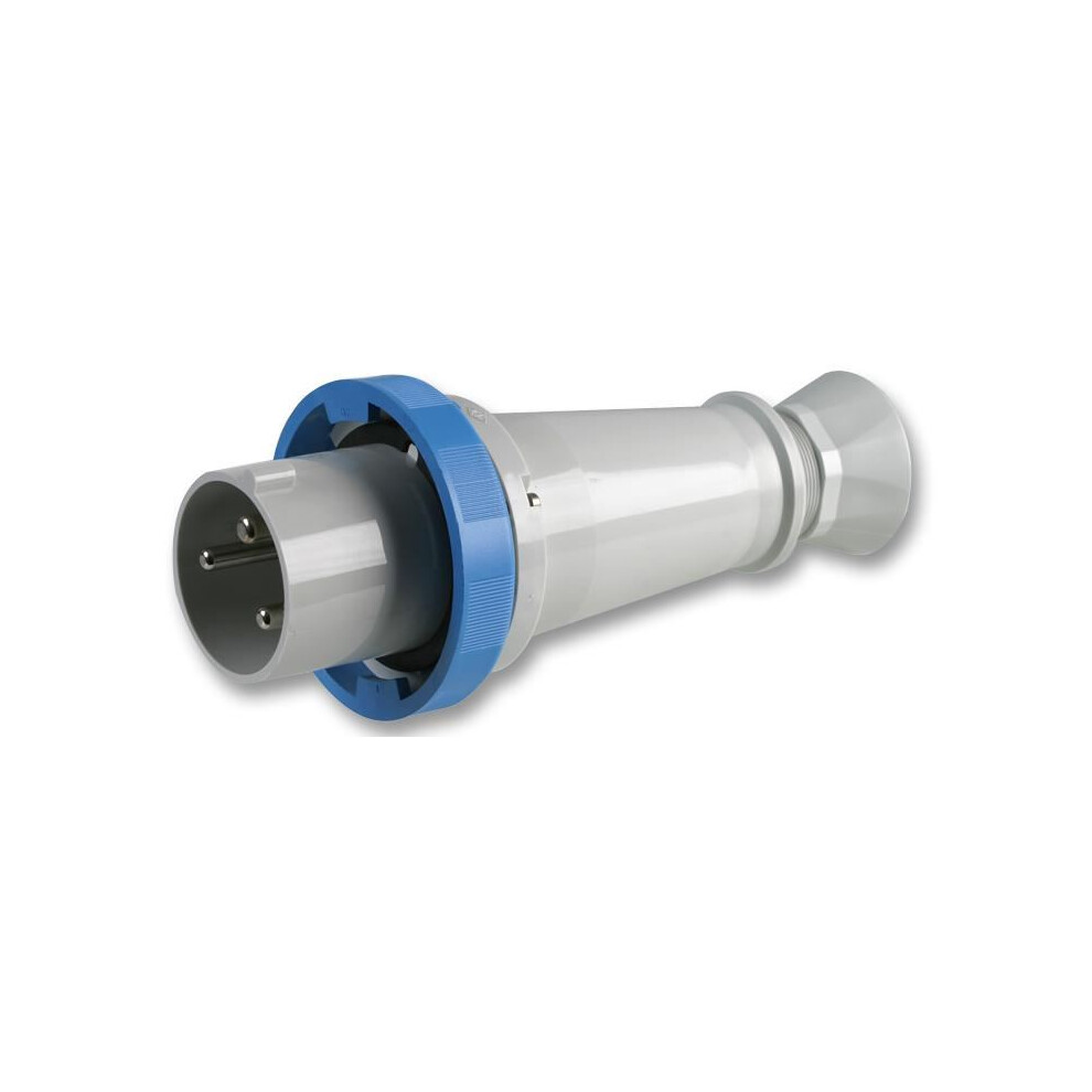 Pro Power - 63A, 240V, Cable Mount Cee Plug, 2P+E, Blue, Ip67 3561214102951
