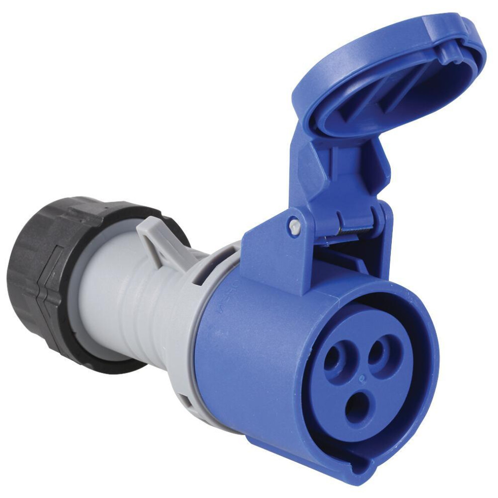 Mk - 16A, 250V, Cable Mount Cee Socket, 2P+E, Blue, Ip44 5017490279958