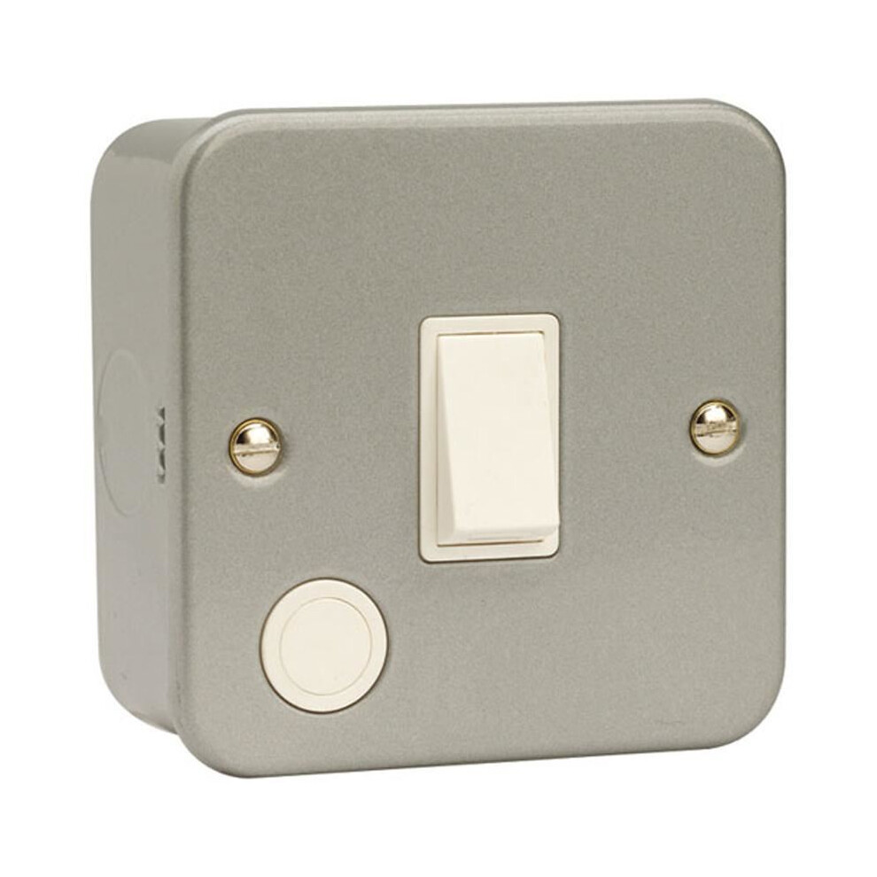 Click - 20A 1G Dp Metalclad Switch + Flex Outlet 8800202404697