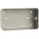 CLICK - 40mm 2 Gang Metalclad Back Box without Knockout 1
