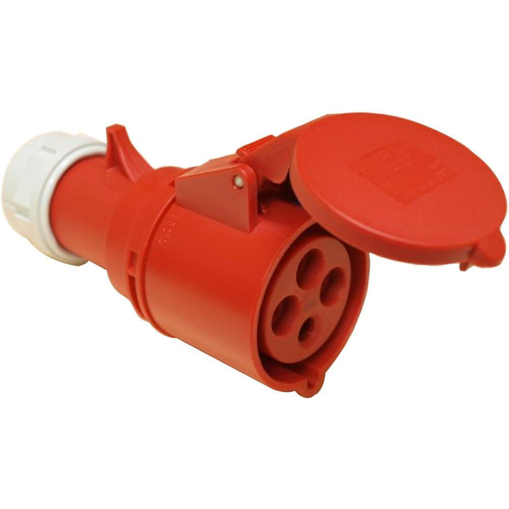 Pce - 16A, 400V, Cable Mount Cee Socket, 3P+E, Red, Ip44 3341844152669