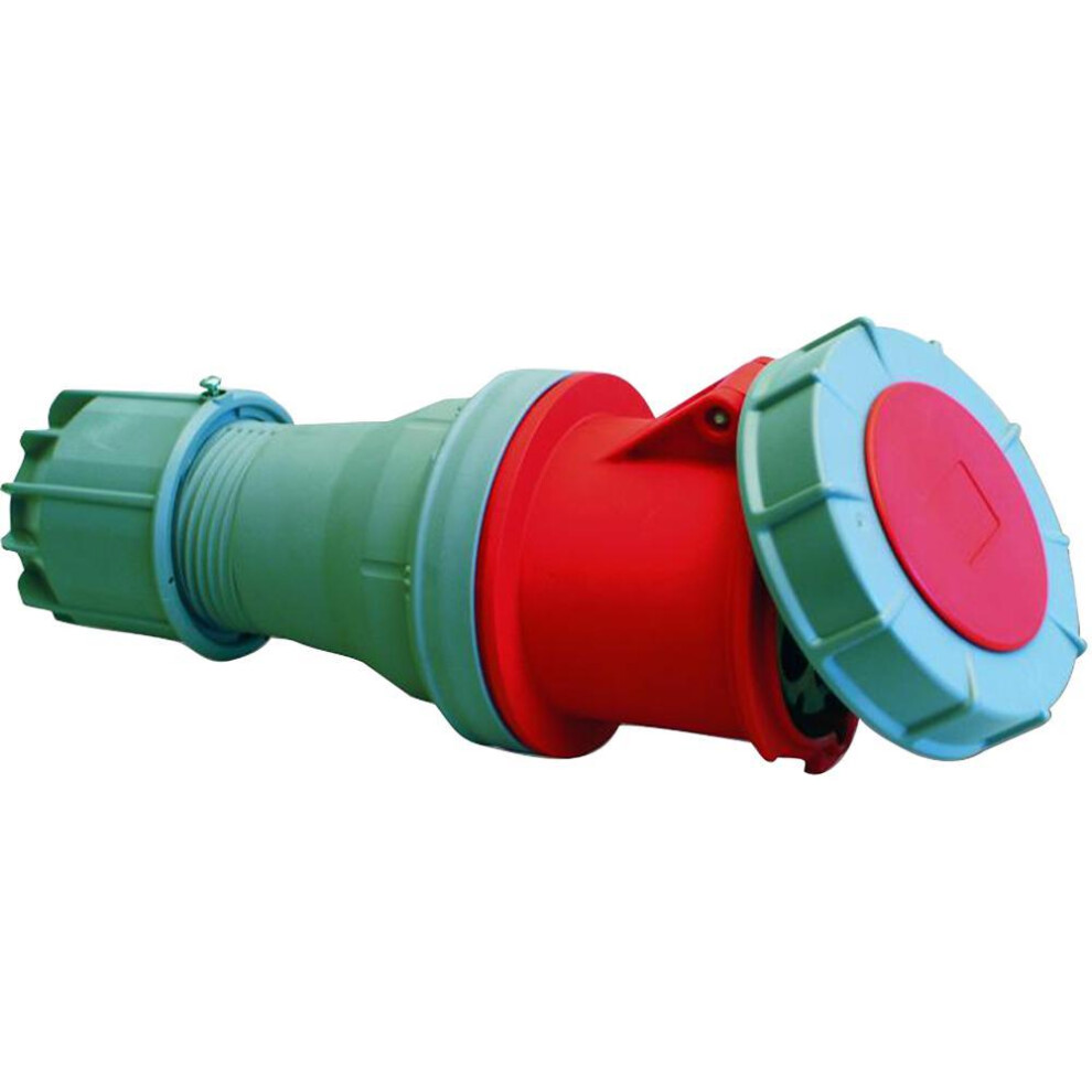 Pce - 63A, 400V, Cable Mount Cee Plug, 3P+N+E, Red, Ip67 3341844152706