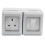 PRO ELEC - Weatherproof Switched Mains Socket, IP55 1