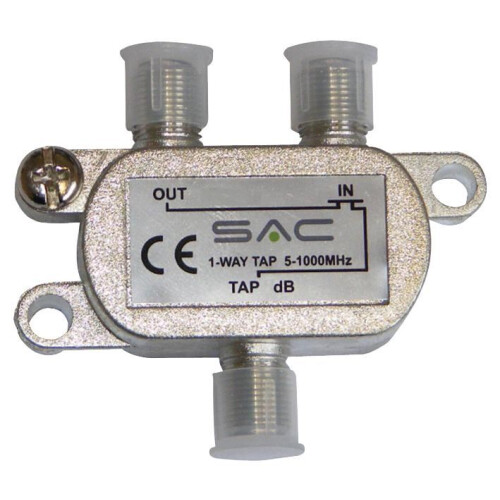 SAC - 1-Way Tap 8dB Class A Shielded
