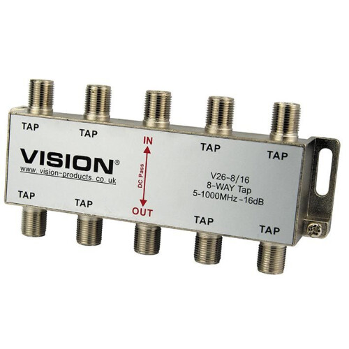 VISION - 8-Way 15dB MATV Tap V26-8/16