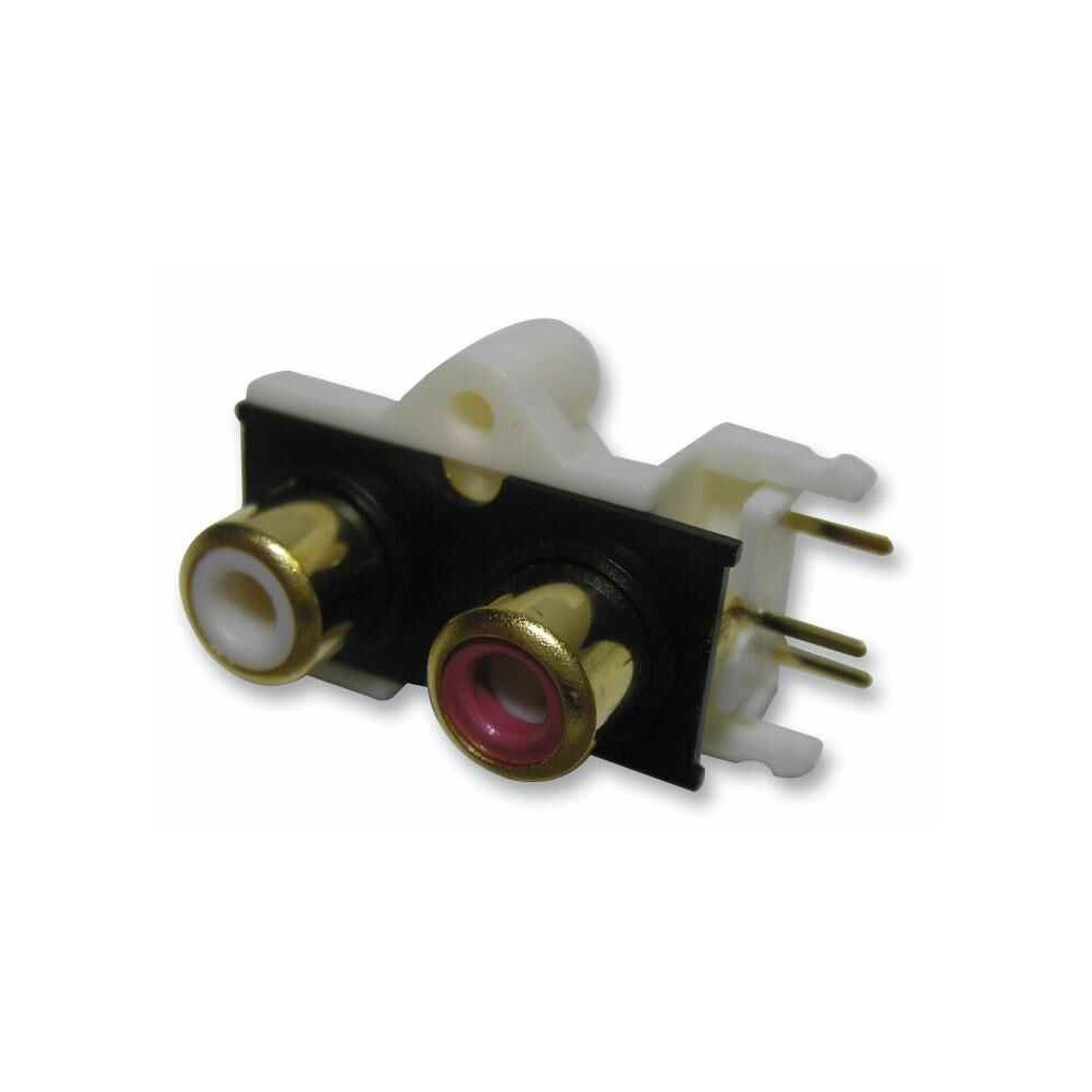 Pro Signal - Sockets, 2X Phono, Pcb Gold 5051259043923