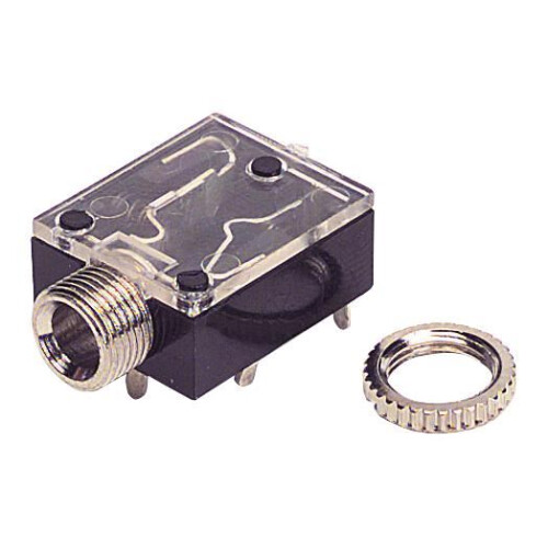 MULTICOMP - 3.5mm Jack Socket, Stereo 3 Pole Switched, PCB