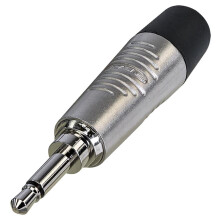 REAN - 3.5mm Mono Jack Plug, Nickel