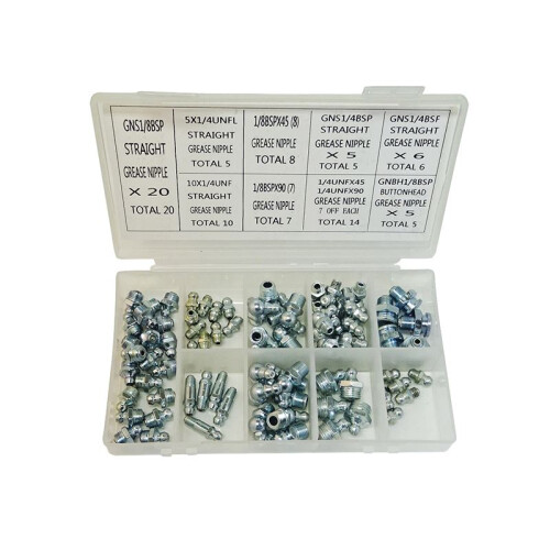 Lumatic - Grease Nipple Selection Box Imperial