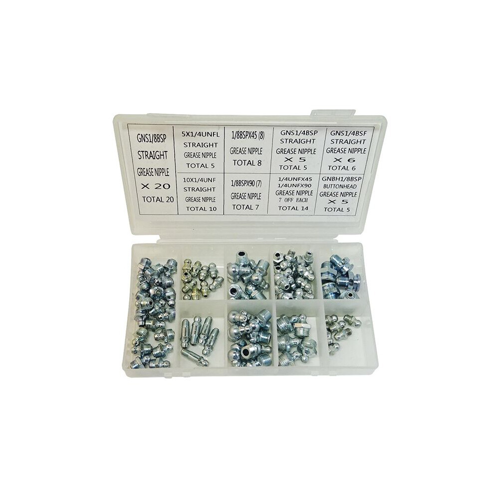 Lumatic - Grease Nipple Selection Box Imperial 3713264112682