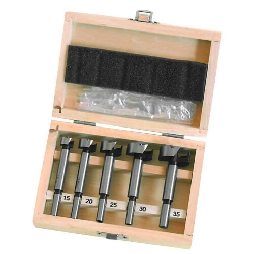 Hilka HILKA TOOLS - Forstner Wood Drill Bit Set, 5 Piece
