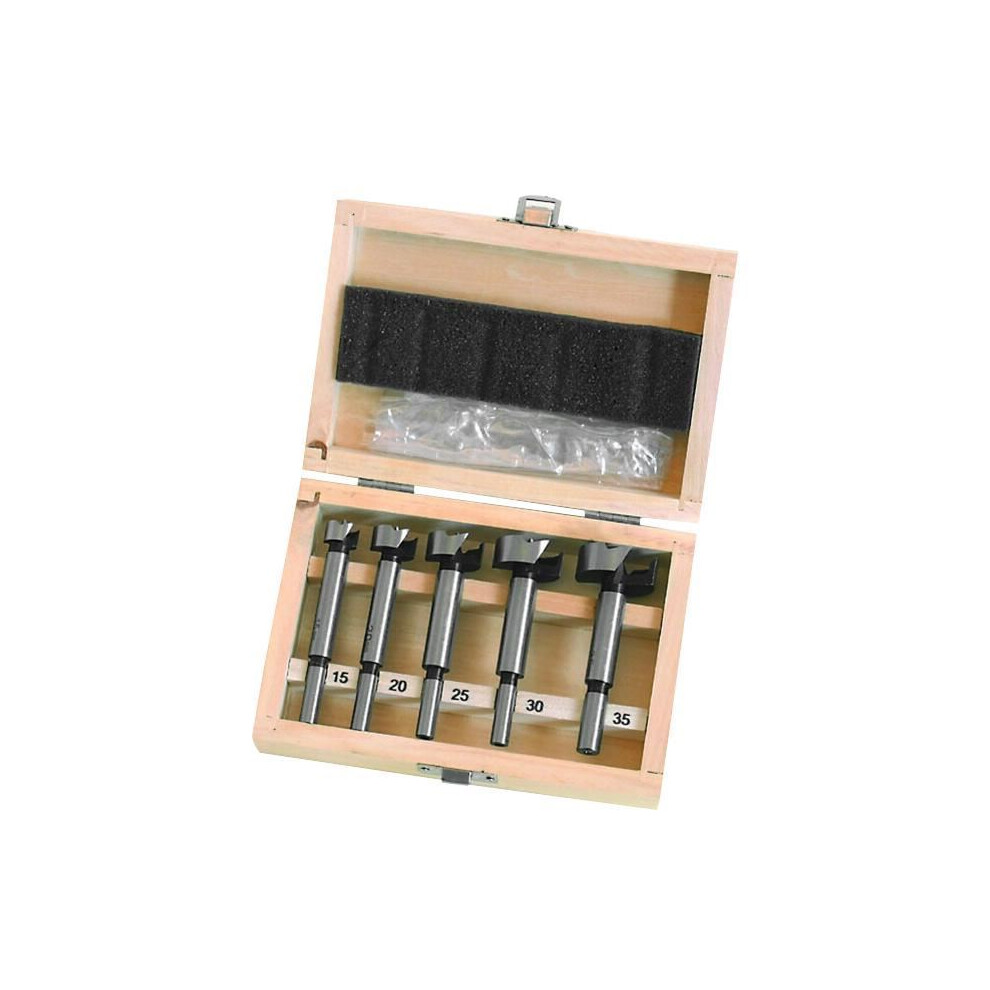 HILKA TOOLS - Forstner Wood Drill Bit Set, 5 Piece