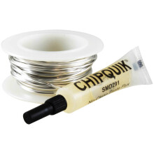 CHIP QUIK - Indium Solder Wire, 0.8mm, 3.05m