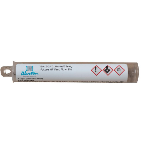 WARTON - Future Halide-Free Solder Wire, 0.38mm, 2m