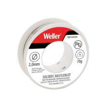 Weller - Electronic Lead-Free Solder Sn97Cu3, 2mm 70g