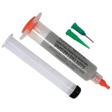 CHIP QUIK No-Clean Lead-Free Solder Paste Syringe with Plunger & Tip