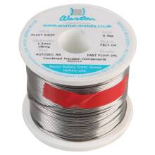 WARTON - No-clean Cored Solder Wire 18SWG