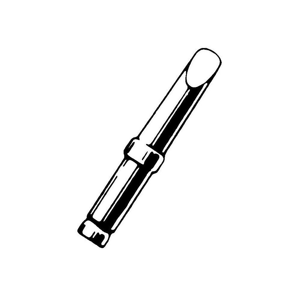 WELLER - Round Sloped Soldering Iron Tip, 5mm