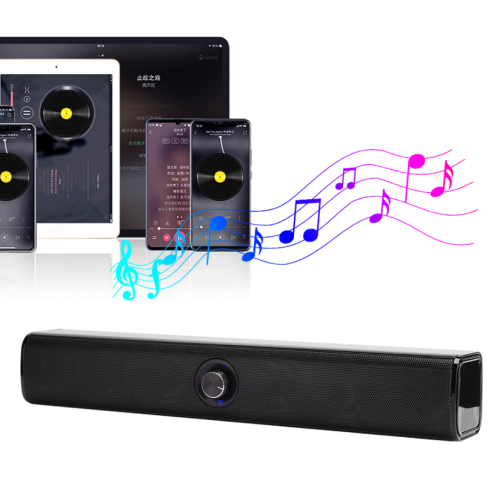 Desktop Wireless Bluetooth Speaker Black for Computer Mobile Phone Tablet(Black) 1