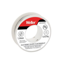 Weller - Electronic Lead-Free Solder Sn99 Cu3, 1mm 25g