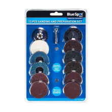 Blue Spot Tools - 12 PCE Sanding And Preparation Set