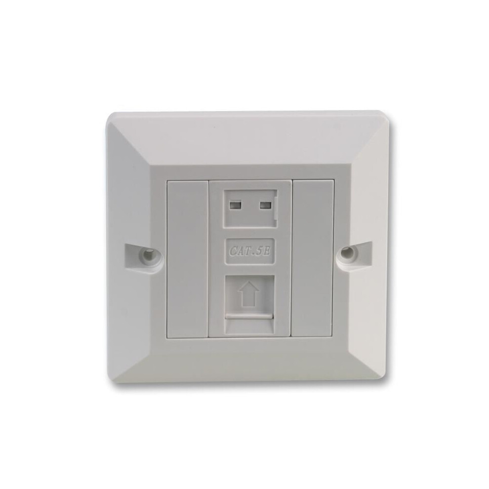 Pro Signal - 1-Port Cat5e Rj45 Socket Faceplate 3561104192734