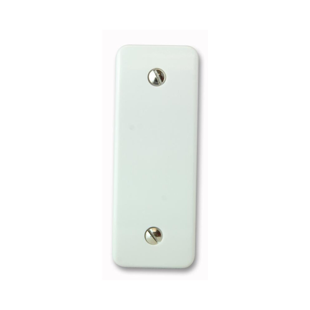 Mk - Logic Plus 1 Gang Architrave Blanking Plate, White 5017490223487