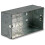 PRO ELEC - Double Metal Back Box, 47mm 1
