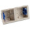 PRO ELEC - Dual (1+1) Dry Lining Box, 35mm Flush Mount 1