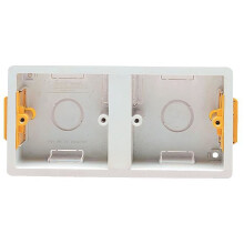 APPLEBY - Dual Dry Lining Box (2x 1-Gang), 36mm (D)
