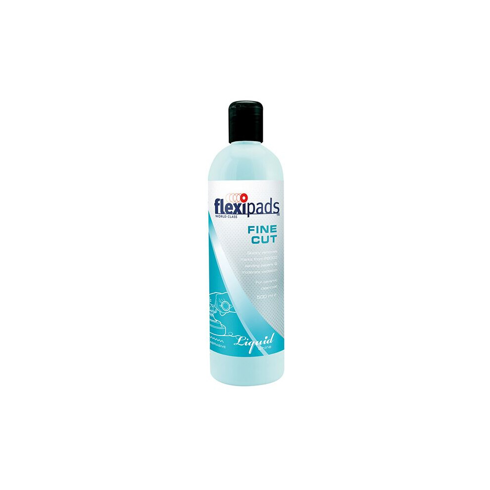 Flexipads World Class - Fine Cut Liquid Shine 500Ml Turquoise 5055142060226