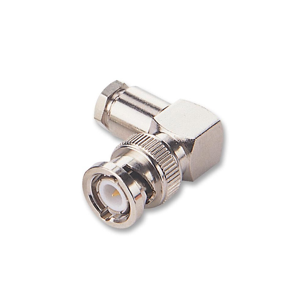 Multicomp Pro - 50 Ohm Bnc Right Angled Clamp On Plug - Rg58 Cable 3561044112168