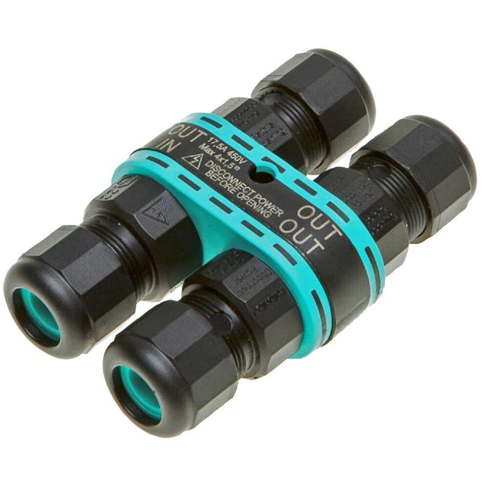 HYLEC - IP68 Cable Joiner, 4 Entries, 4 Pole, 450V AC, 17.5A-image-OPC-PFCDGBG-NEW