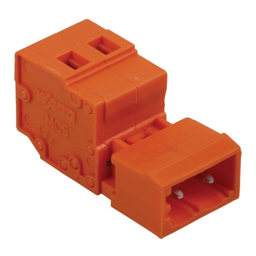 Wago - 2 Pole Pluggable Male Connector Plug, Cage Clamp, 2.5Mm2, 5.08Mm Pitch 3561104162416