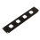 PENN ELCOM - 19" Rack Panel Punched for 4x Socapex - 2U 1