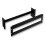 PENN ELCOM - 19" Rack Panel Punched for DIN Rail Mounting - 3U 1