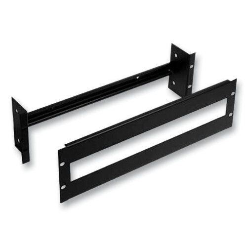 PENN ELCOM - 19" Rack Panel Punched for DIN Rail Mounting - 3U