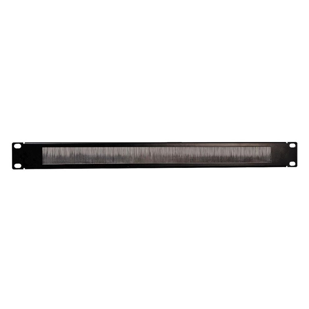 Pulse - 19" Rack Letterbox Brush Strip Panel, 1U 3561144132615