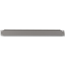 PENN ELCOM - 19" Blank Rack Panel, Grey - 1U Flanged