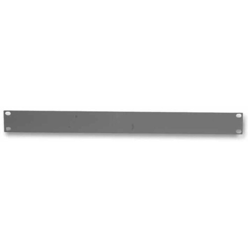 PENN ELCOM - 19" Blank Rack Panel, Grey - 1U